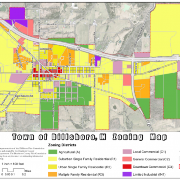 Dillsboro map