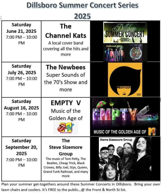 summer concert series 2025